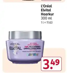 Rossmann L'oréal elvital haarkur Angebot