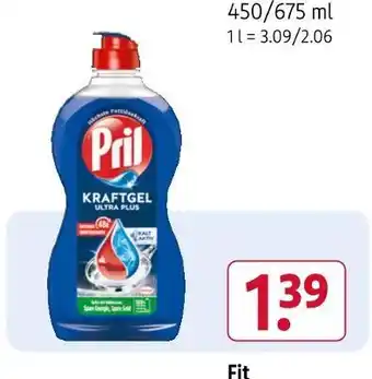 Rossmann Pril kraftgel ultra plus Angebot
