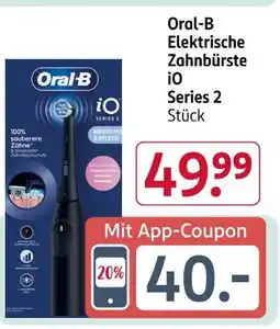 Rossmann Oral-b elektrische zahnbürste io series 2 Angebot