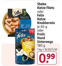 Rossmann Sheba katze filets Angebot