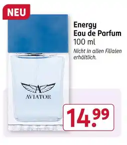 Rossmann Aviator energy eau de parfum Angebot