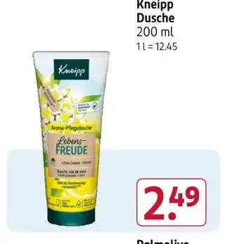 Rossmann Kneipp dusche lebensfreude Angebot