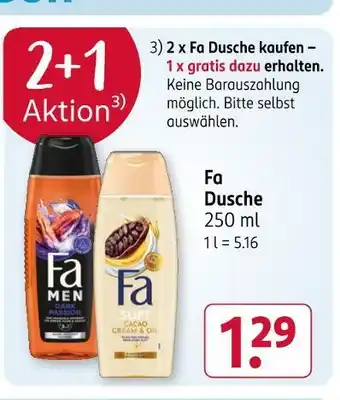 Rossmann Fa fa dusche Angebot