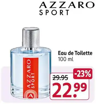 Rossmann Azzaro sport eau de toilette Angebot