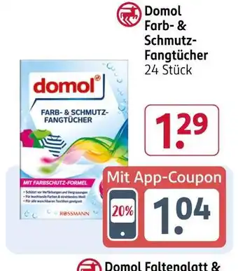 Rossmann Domol farb- & schmutz-fangtücher Angebot