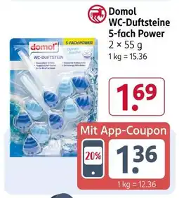 Rossmann Domol wc-duftsteine 5-fach power Angebot