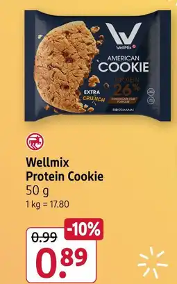 Rossmann Wellmix protein cookie Angebot