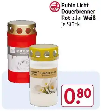 Rossmann Rubin licht dauerbrenner rot Angebot