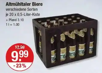 V Markt Altmühltaler Biere Angebot