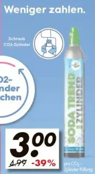 V Markt CO2- Zylinder tauschen Angebot