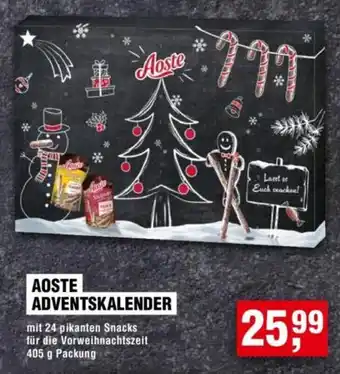 Handelshof AOSTE ADVENTSKALENDER Angebot