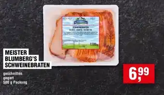Handelshof MEISTER BLUMBERG'S SCHWEINEBRATEN Angebot