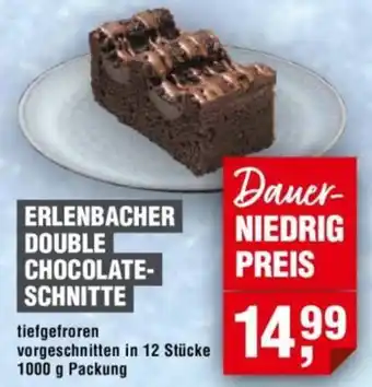 Handelshof ERLENBACHER DOUBLE CHOCOLATE- SCHNITTE Angebot
