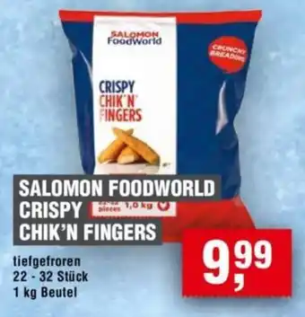 Handelshof SALOMON FOODWORLD CRISPY CHIK'N FINGERS Angebot