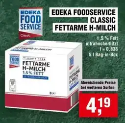 Handelshof EDEKA FOODSERVICE CLASSIC FETTARME H-MILCH Angebot