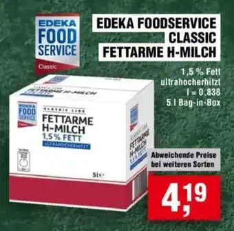 Handelshof EDEKA FOODSERVICE CLASSIC FETTARME H-MILCH Angebot