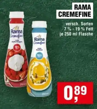 Handelshof RAMA CREMEFINE Angebot