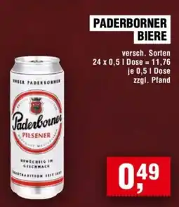 Handelshof PADERBORNER BIERE Angebot