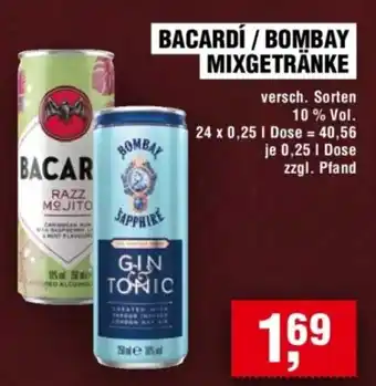 Handelshof BACARDÍ / BOMBAY MIXGETRÄNKE Angebot