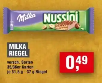 Handelshof MILKA RIEGEL Angebot