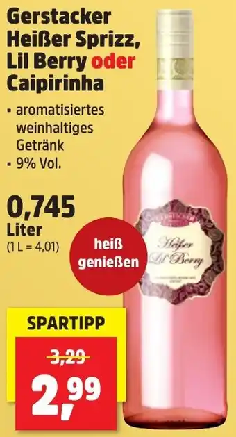 Thomas Philipps Gerstacker Heißer Sprizz, Lil Berry oder Caipirinha Angebot