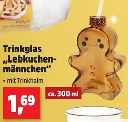 Thomas Philipps Trinkglas ,,Lebkuchenmännchen" Angebot