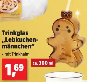 Thomas Philipps Trinkglas ,,Lebkuchenmännchen" Angebot