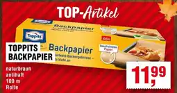 Handelshof TOPPITS Backpapier Angebot