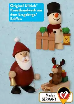 Aldi Süd Ullrich Kunsthandwerk Weihnachts Holzfigur Angebot