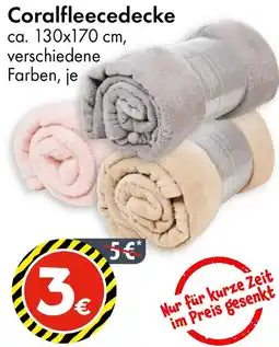 TEDi Coralfleecedecke Angebot