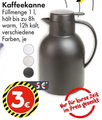 TEDi Kaffeekanne Angebot