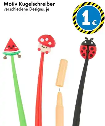 TEDi Motiv Kugelschreiber Angebot