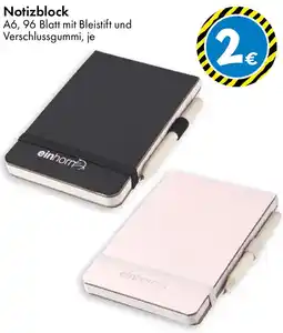 TEDi Notizblock Angebot