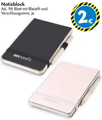 TEDi Notizblock Angebot