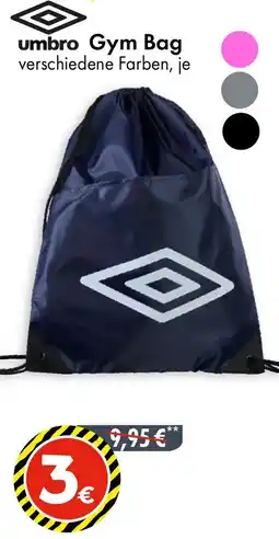 TEDi Umbro Gym Bag Angebot