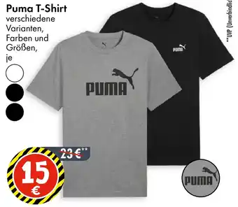 TEDi Puma T-Shirt Angebot