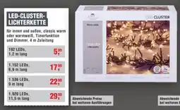 Handelshof LED-CLUSTER- LICHTERKETTE Angebot