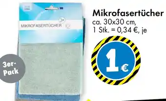 TEDi Mikrofasertücher Angebot