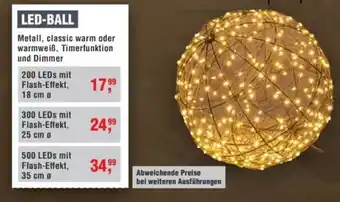Handelshof LED-BALL Angebot