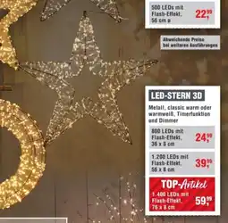 Handelshof LED-STERN 3D Angebot