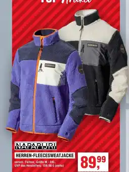 Handelshof NAPAPIJRI HERREN-FLEECESWEATJACKE Angebot