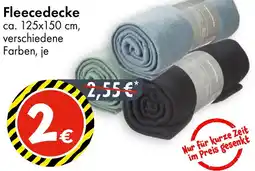 TEDi Fleecedecke Angebot