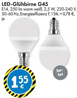 TEDi LED-Glühbirne G45 Angebot