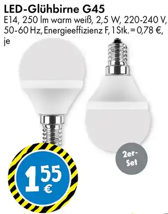 TEDi LED-Glühbirne G45 Angebot