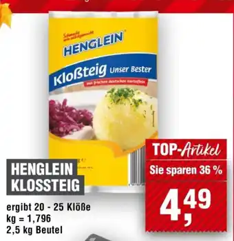 Handelshof HENGLEIN KLOSSTEIG Angebot