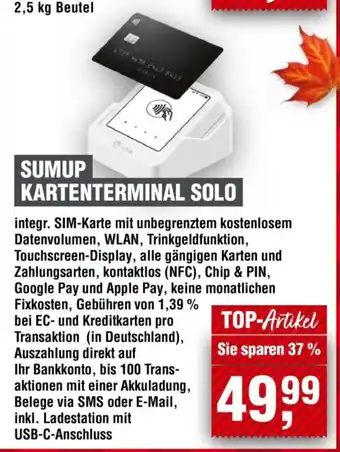 Handelshof SUMUP KARTENTERMINAL SOLO Angebot