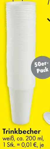 TEDi Trinkbecher Angebot