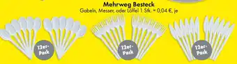 TEDi Mehrweg Besteck Angebot