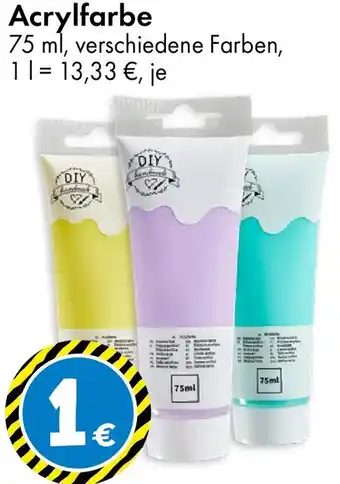 TEDi Acrylfarbe Angebot