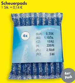 TEDi Scheuerpads Angebot